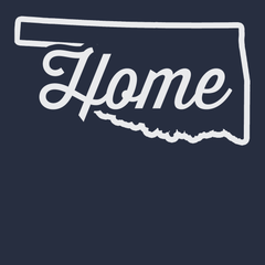 Oklahoma Home T-Shirt NAVY