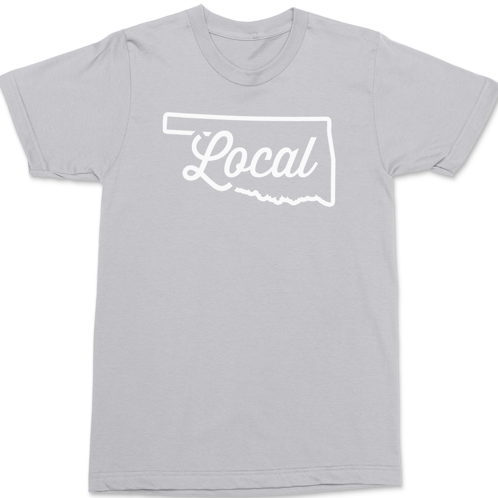 Oklahoma Local T-Shirt SILVER