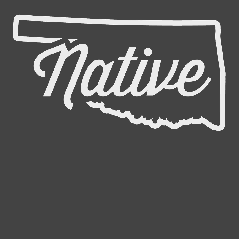 Oklahoma Native T-Shirt CHARCOAL