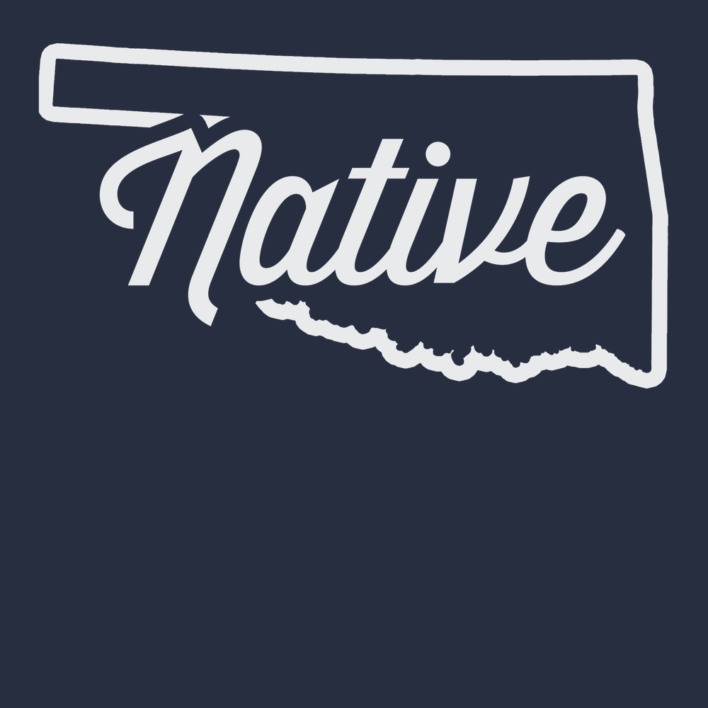 Oklahoma Native T-Shirt NAVY
