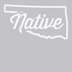 Oklahoma Native T-Shirt SILVER