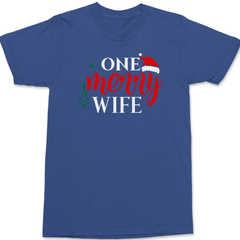 One Merry Wife T-Shirt BLUE