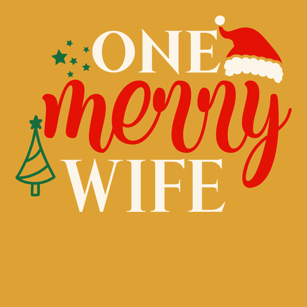 One Merry Wife T-Shirt GOLD