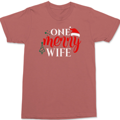 One Merry Wife T-Shirt TERRACOTTA