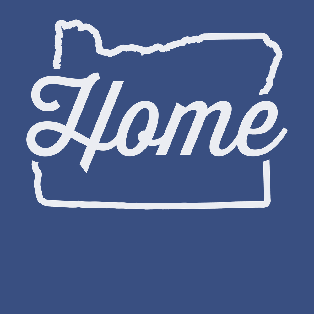 Oregon Home T-Shirt BLUE