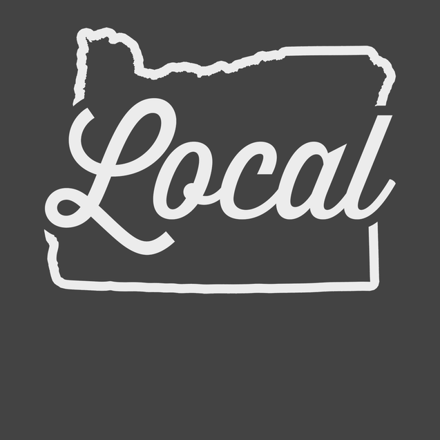 Oregon Local T-Shirt CHARCOAL