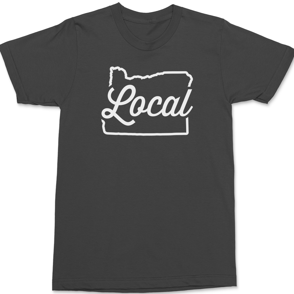 Oregon Local T-Shirt CHARCOAL