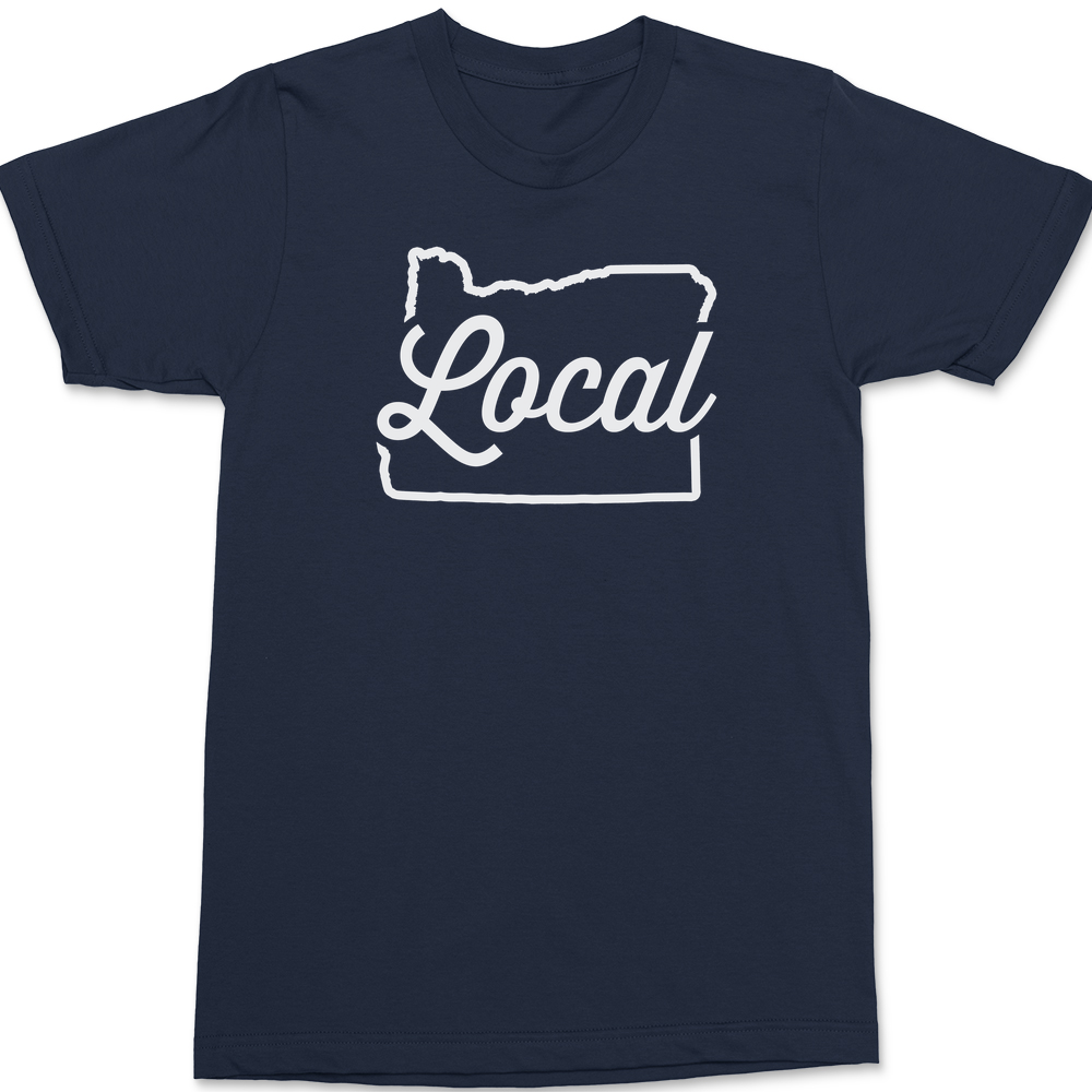 Oregon Local T-Shirt NAVY