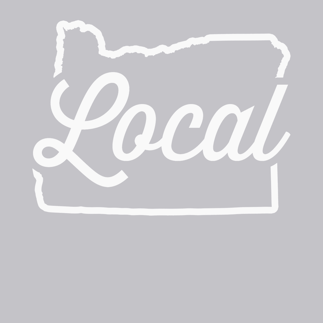 Oregon Local T-Shirt SILVER