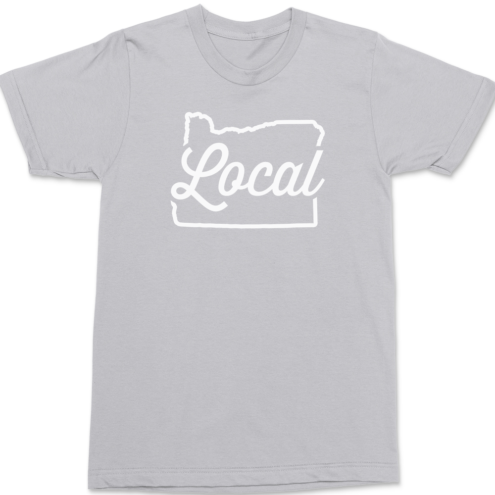 Oregon Local T-Shirt SILVER