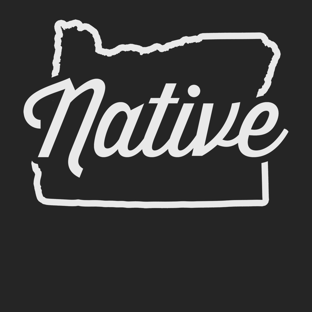 Oregon Native T-Shirt BLACK