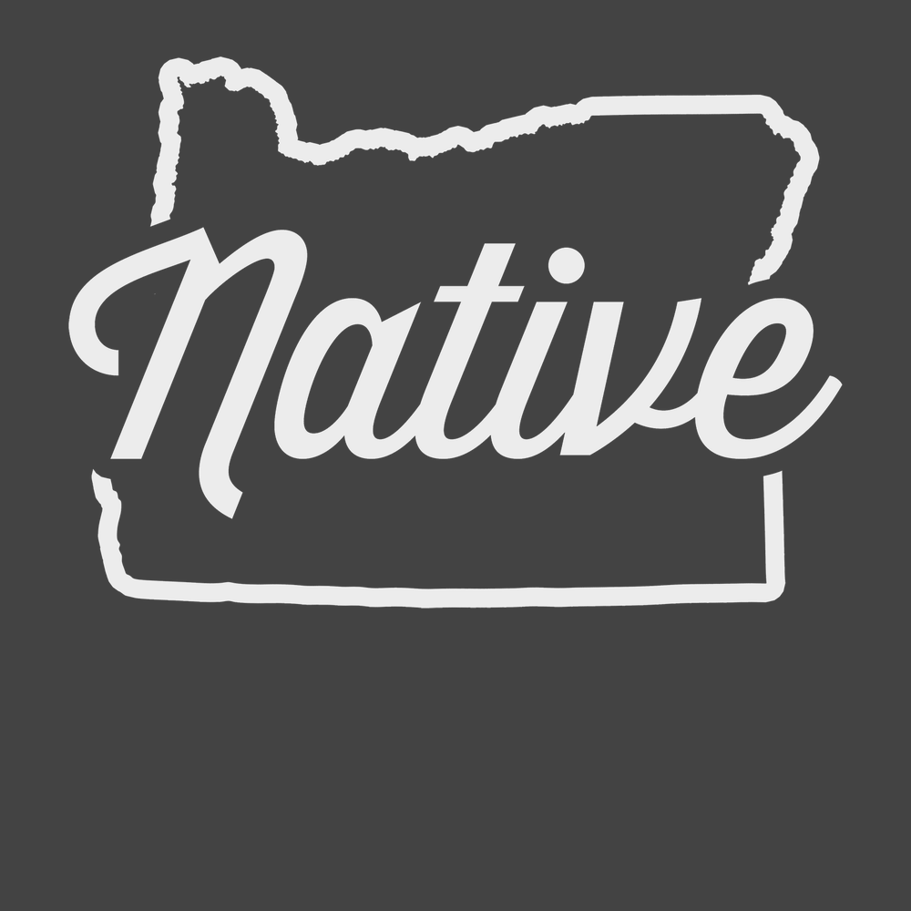 Oregon Native T-Shirt CHARCOAL