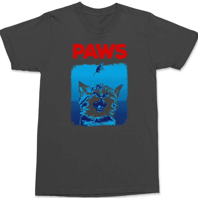 Paws T-Shirt CHARCOAL