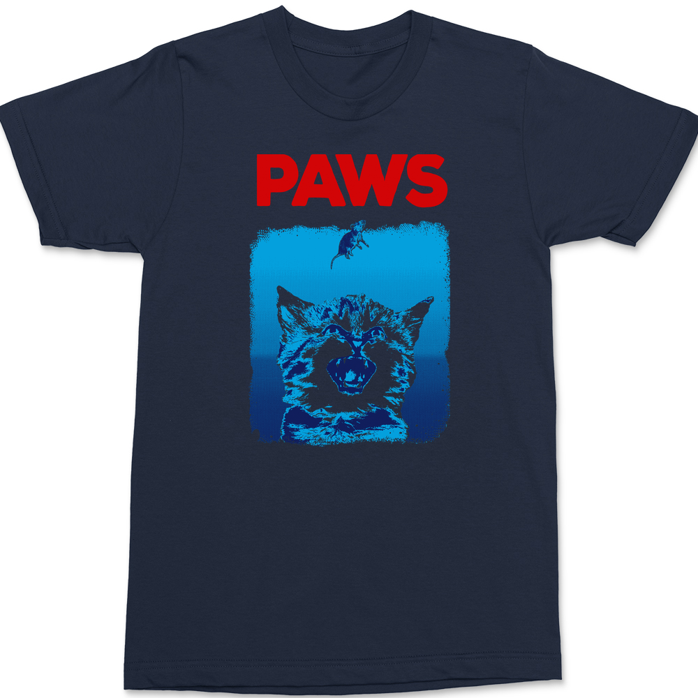 Paws T-Shirt NAVY
