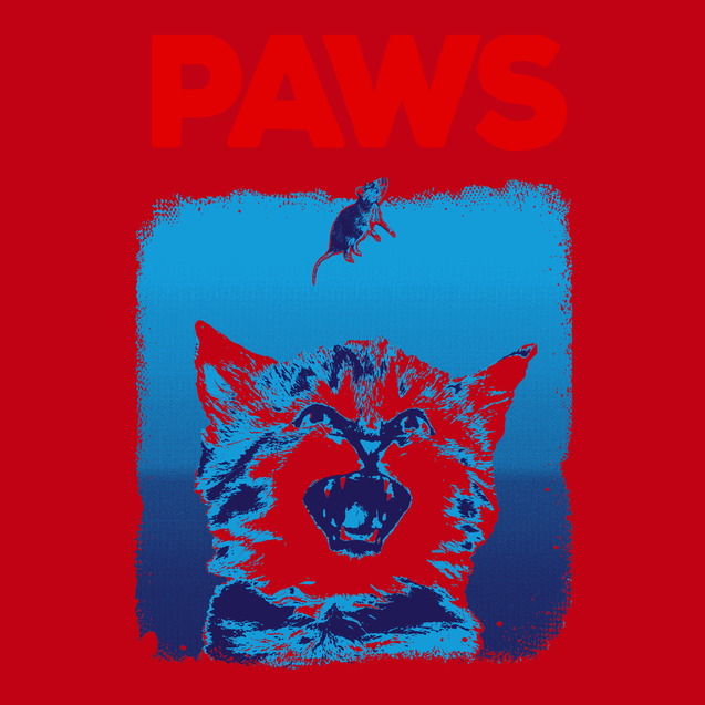Paws T-Shirt RED