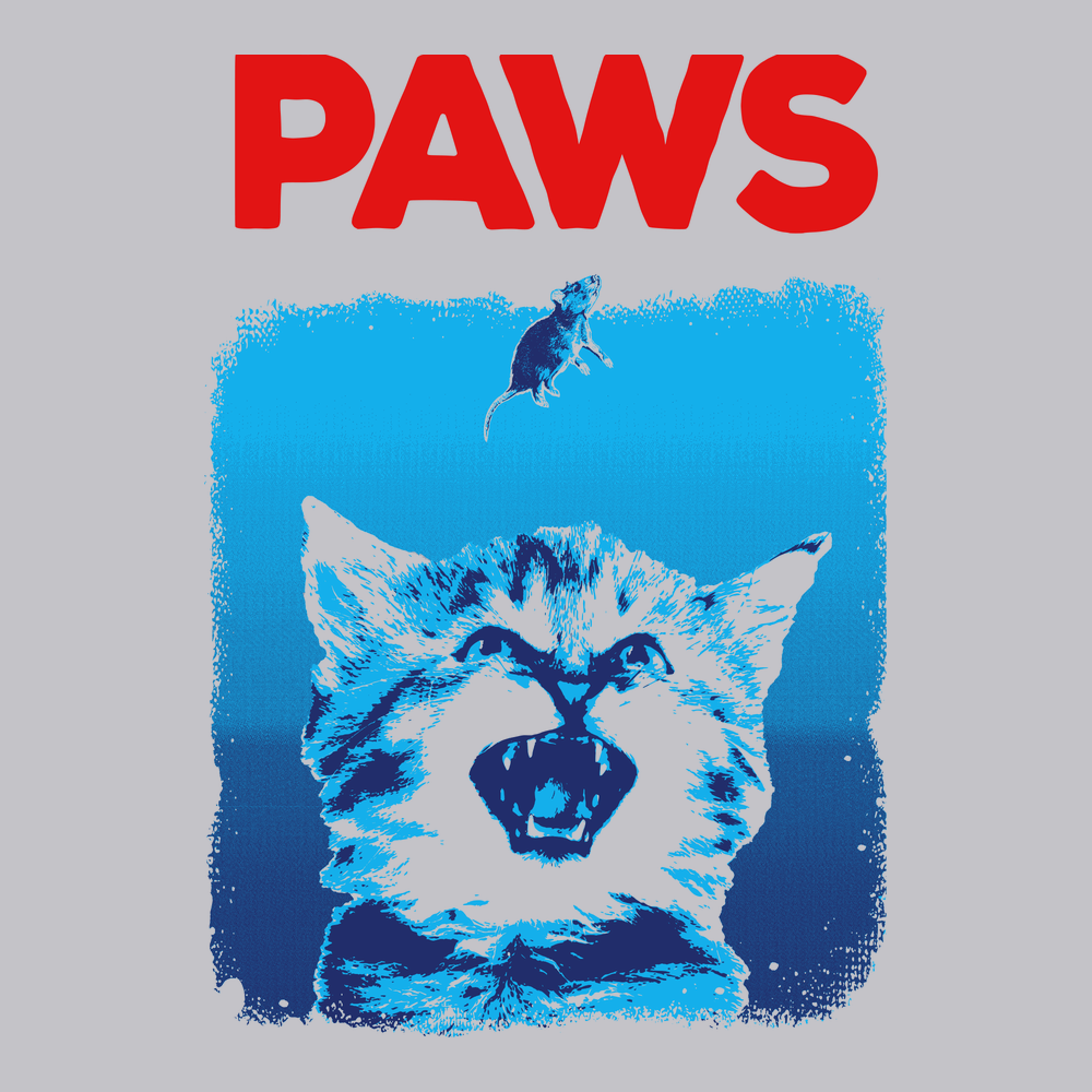 Paws T-Shirt SILVER