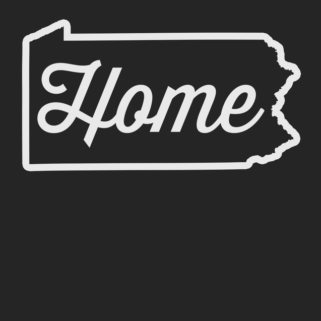 Pennsylvania Home T-Shirt BLACK