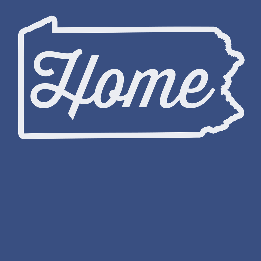 Pennsylvania Home T-Shirt BLUE