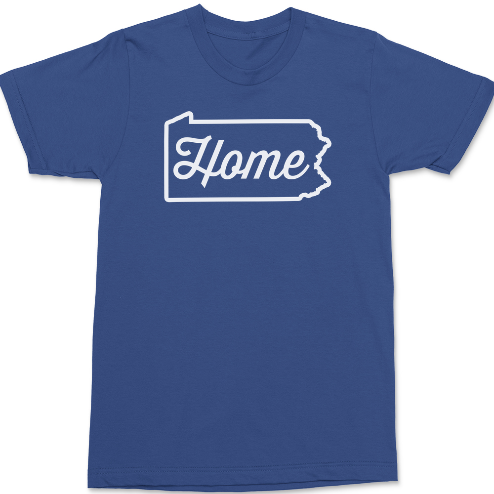Pennsylvania Home T-Shirt BLUE