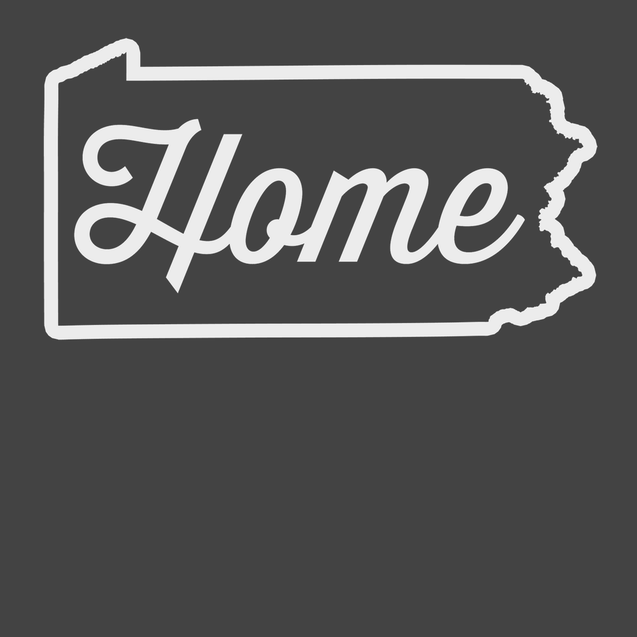 Pennsylvania Home T-Shirt CHARCOAL