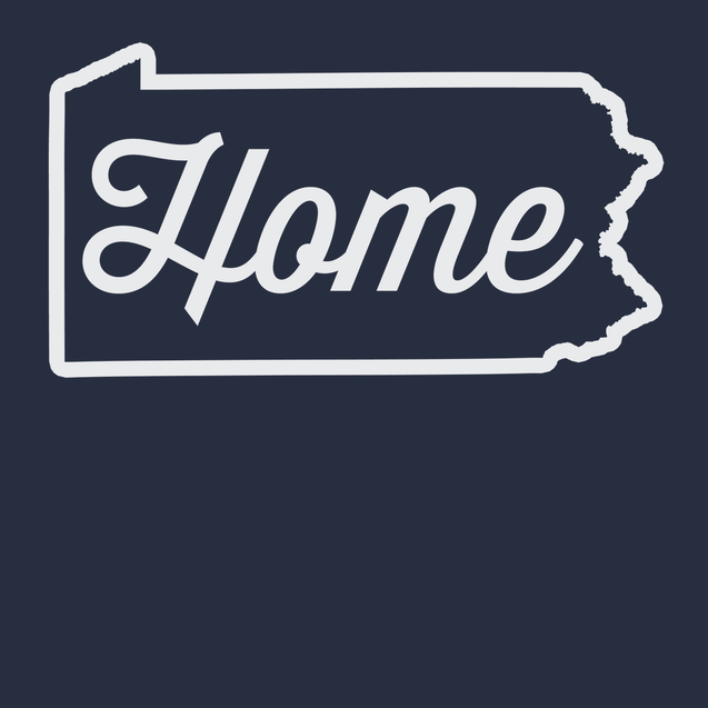 Pennsylvania Home T-Shirt NAVY