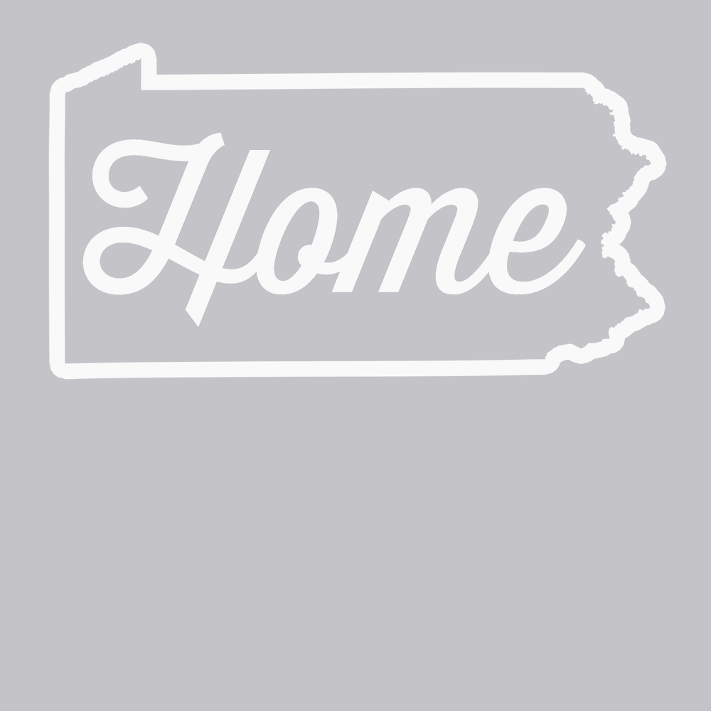 Pennsylvania Home T-Shirt SILVER