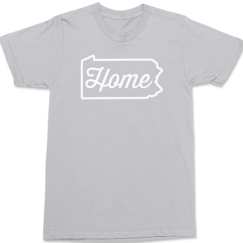 Pennsylvania Home T-Shirt SILVER