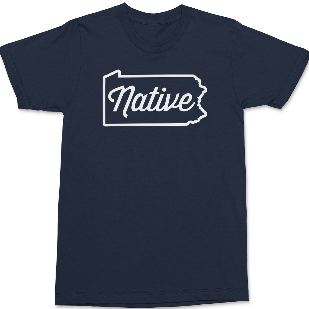 Pennsylvania Native T-Shirt NAVY