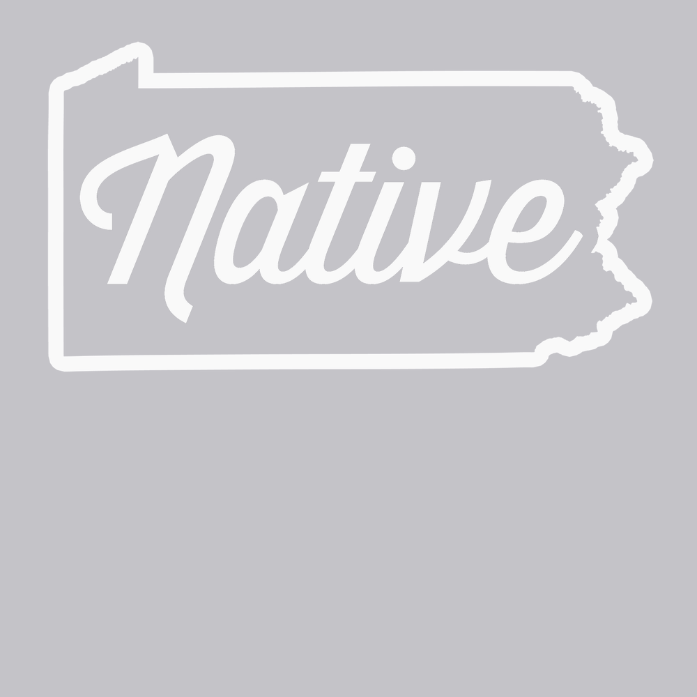 Pennsylvania Native T-Shirt SILVER