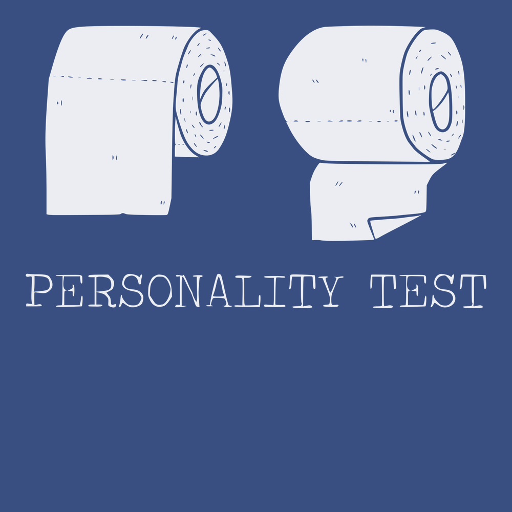 Personality Test T-Shirt BLUE