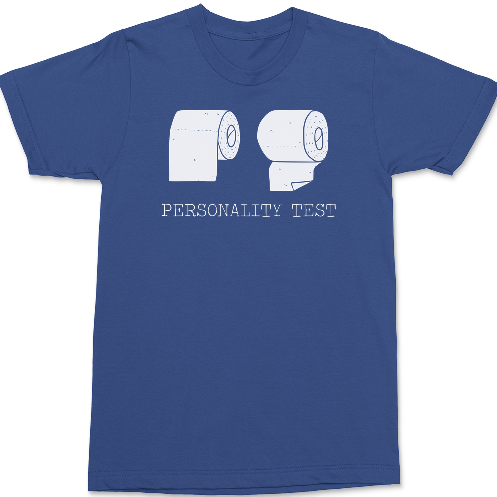 Personality Test T-Shirt BLUE
