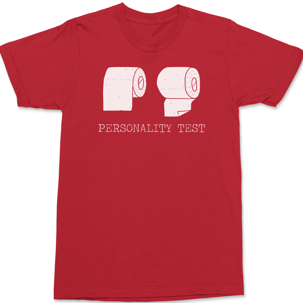 Personality Test T-Shirt RED