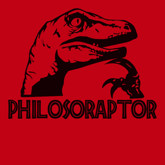 Philosoraptor T-Shirt RED