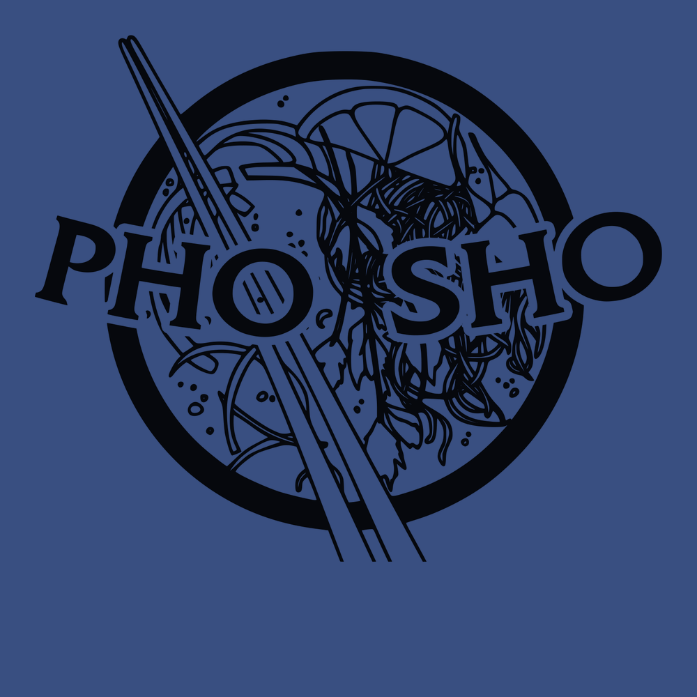 Pho Sho T-Shirt BLUE