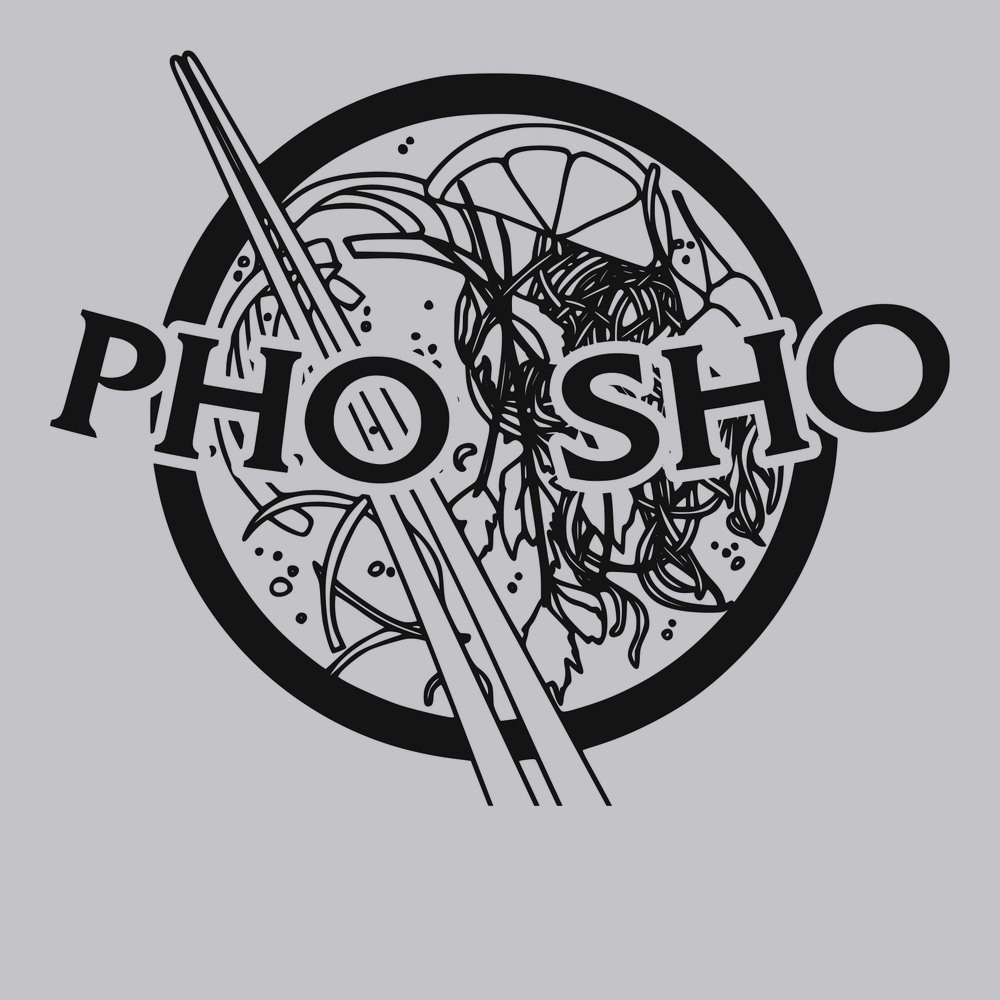 Pho Sho T-Shirt SILVER