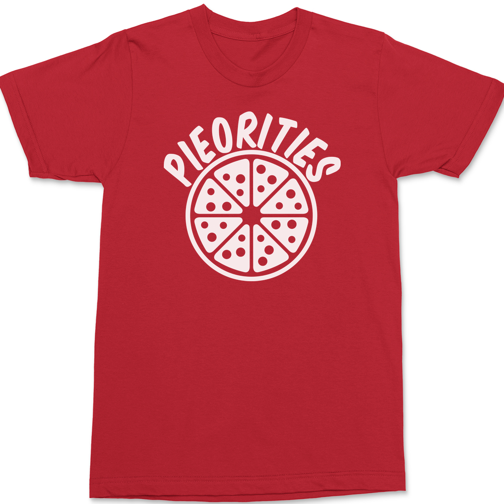 Pieorities T-Shirt RED