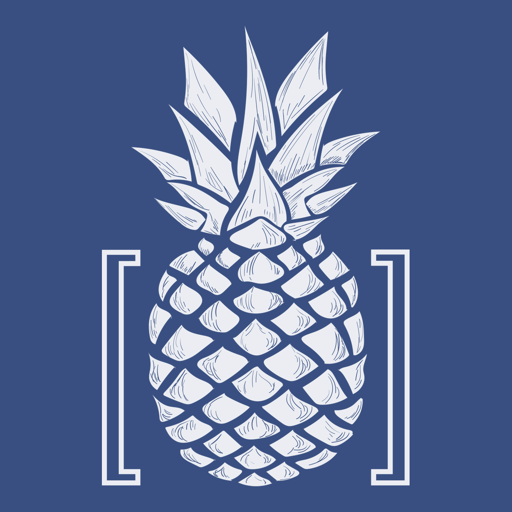 Pineapple T-Shirt BLUE