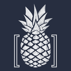 Pineapple T-Shirt NAVY