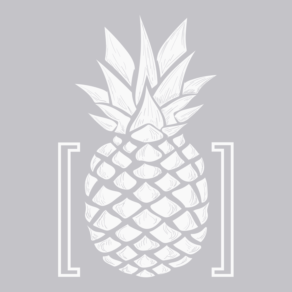 Pineapple T-Shirt SILVER