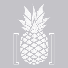 Pineapple T-Shirt SILVER