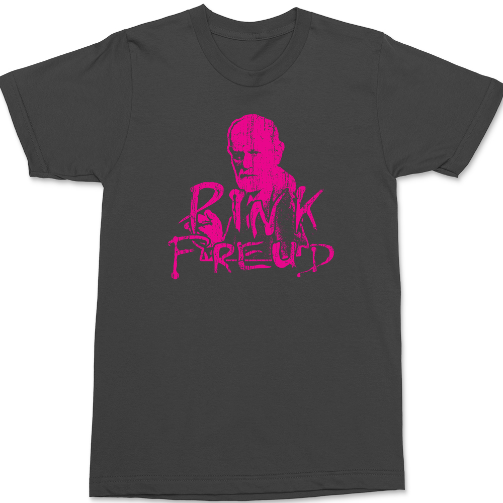 Pink Freud T-Shirt CHARCOAL