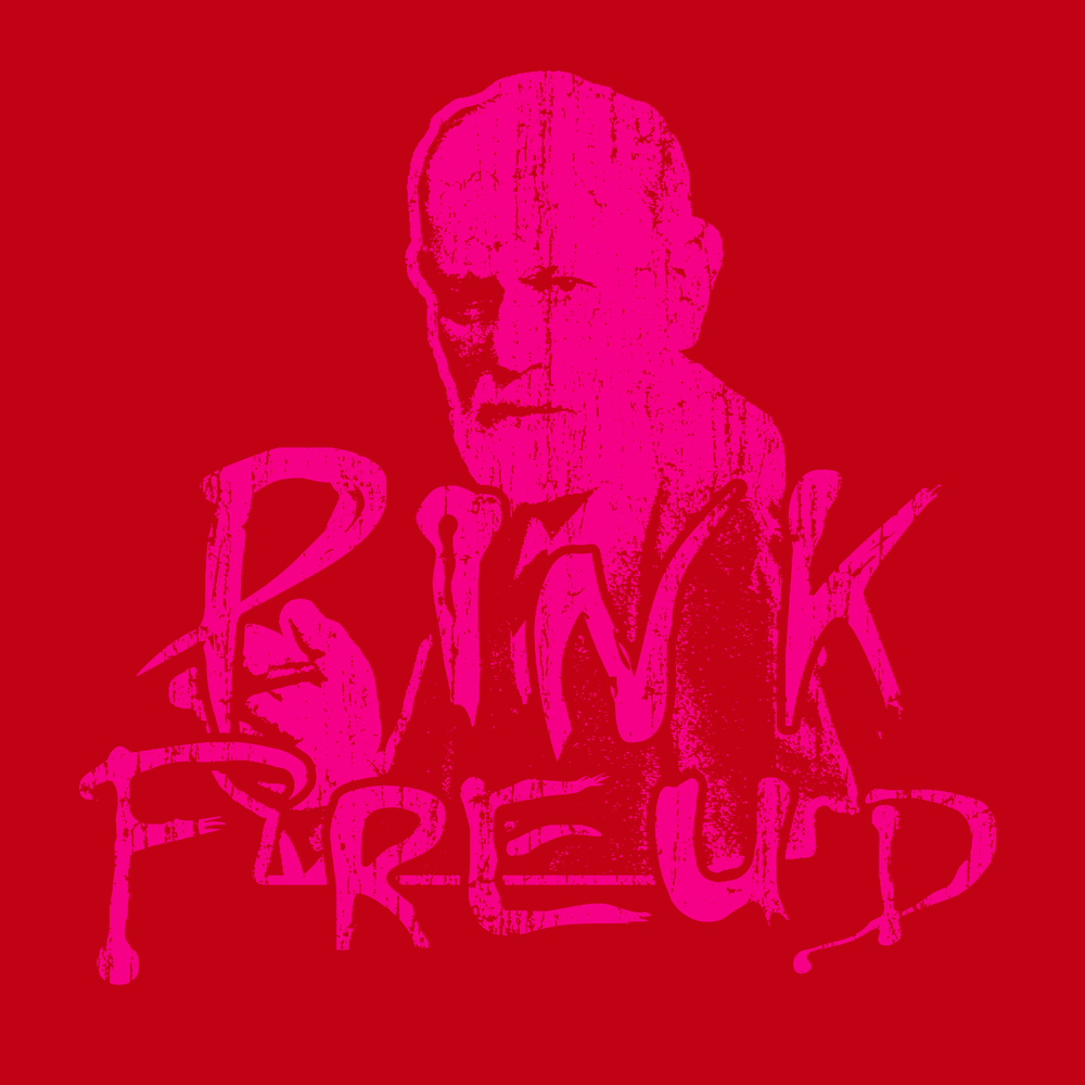 Pink Freud T-Shirt RED