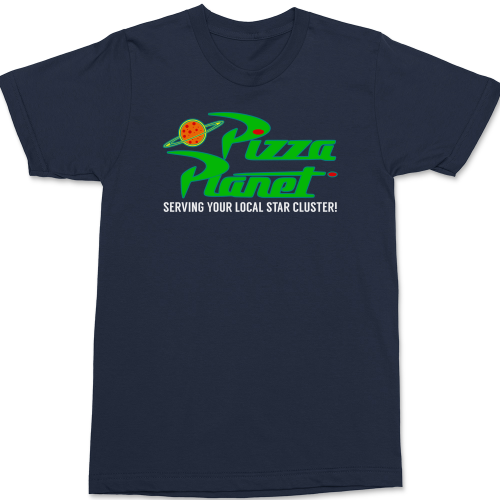 Pizza Planet Toy Story T-Shirt Navy