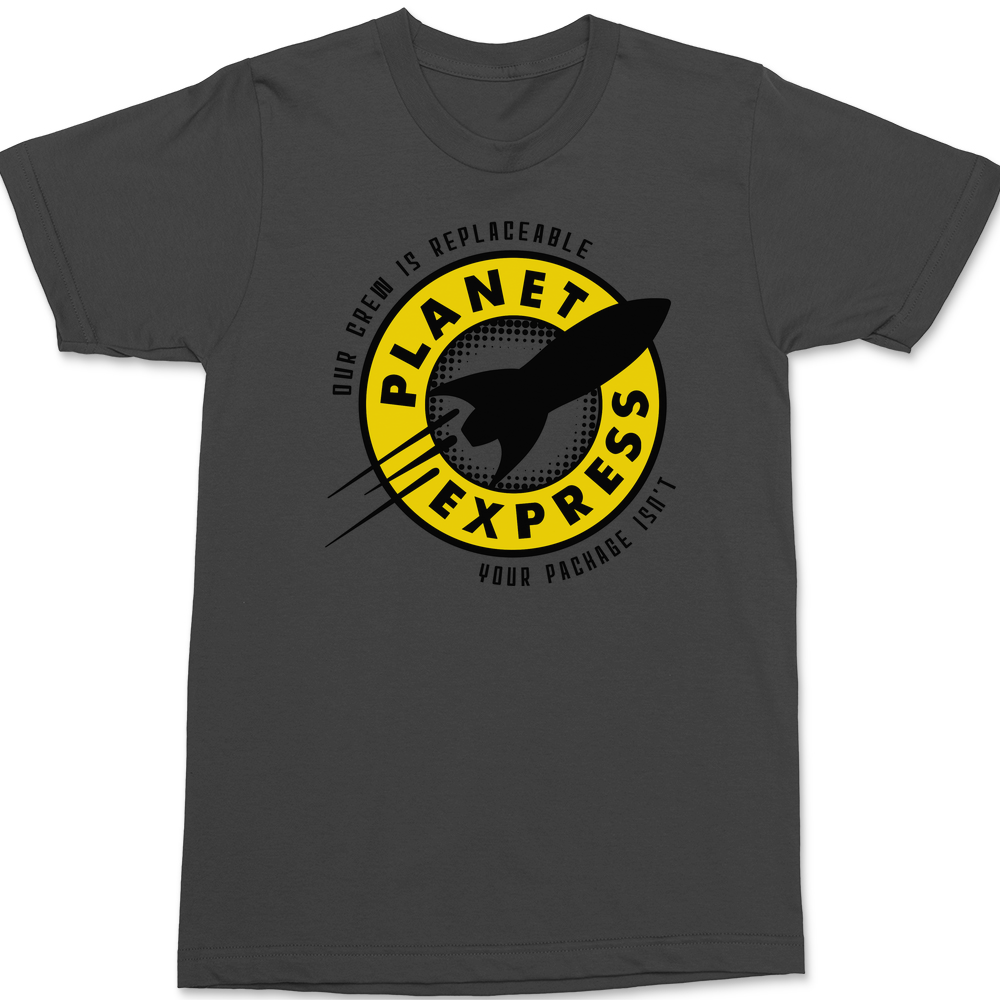 Planet Express T-Shirt CHARCOAL