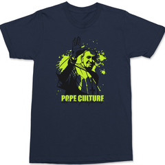 Pope Culture T-Shirt NAVY
