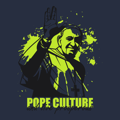 Pope Culture T-Shirt NAVY