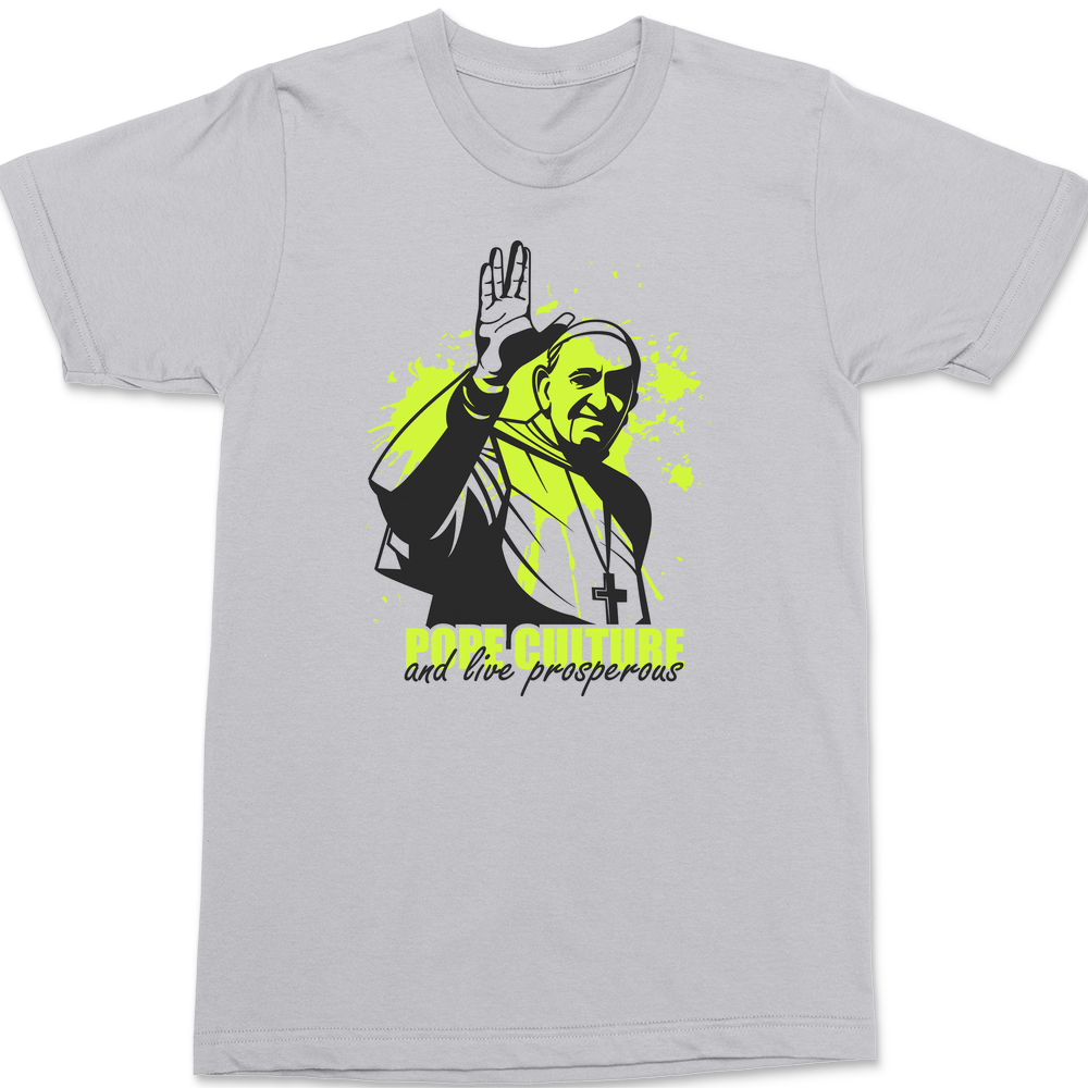 Pope Culture T-Shirt SILVER