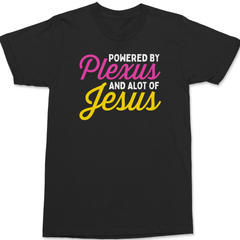 Powered by Plexus and Alot of Jesus T-Shirt BLACK