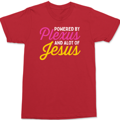 Powered by Plexus and Alot of Jesus T-Shirt RED