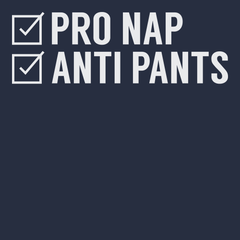 Pro Nap Anti Pants T-Shirt NAVY